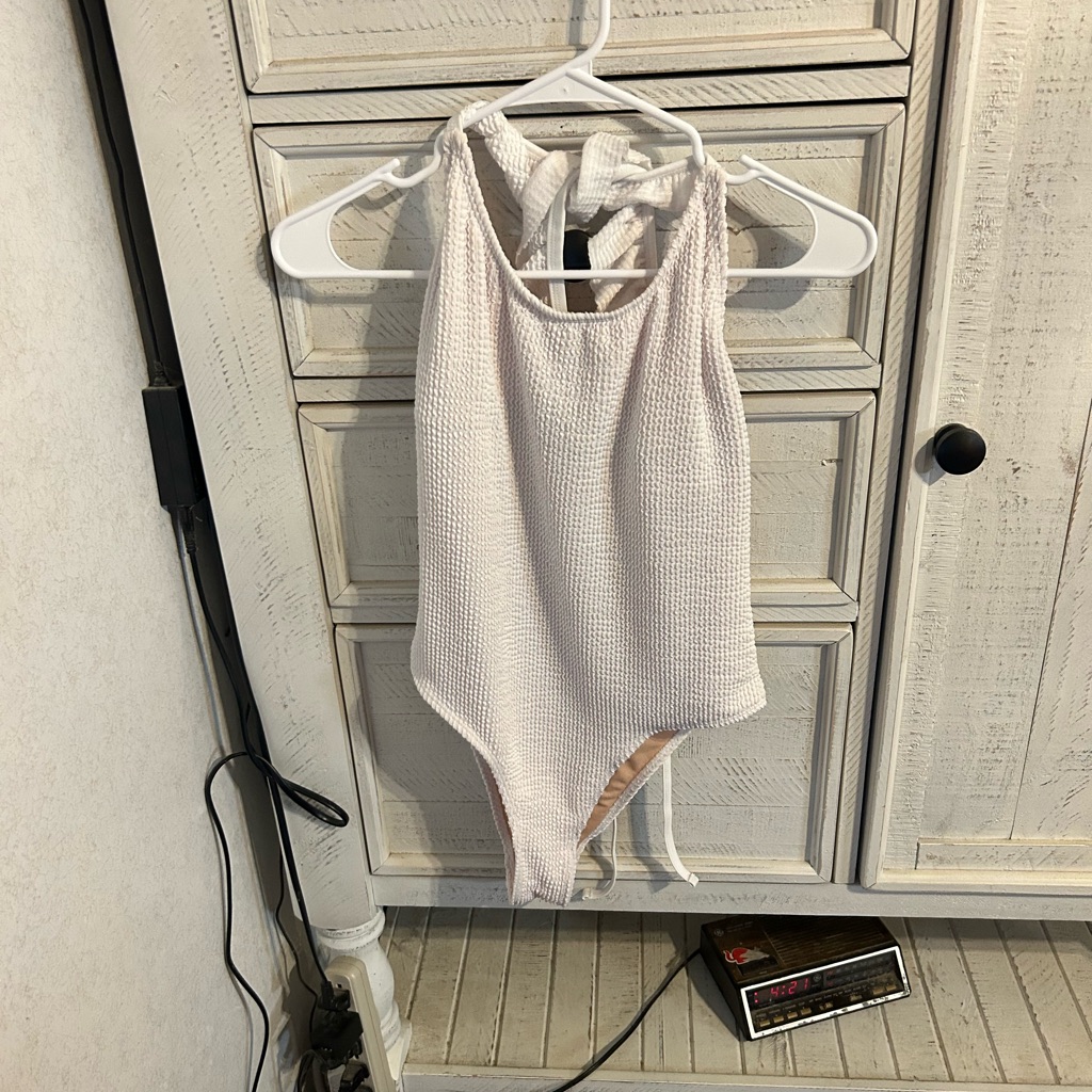 White L Bikini One Piece No Brand Name